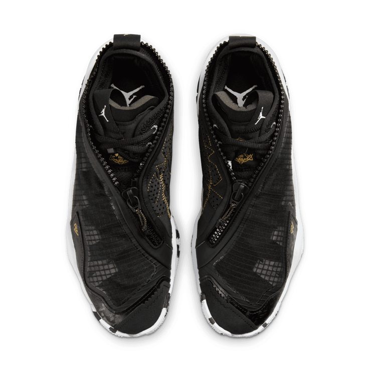 Jordan Why Not 0.6 Black Metallic Gold White Angle 1