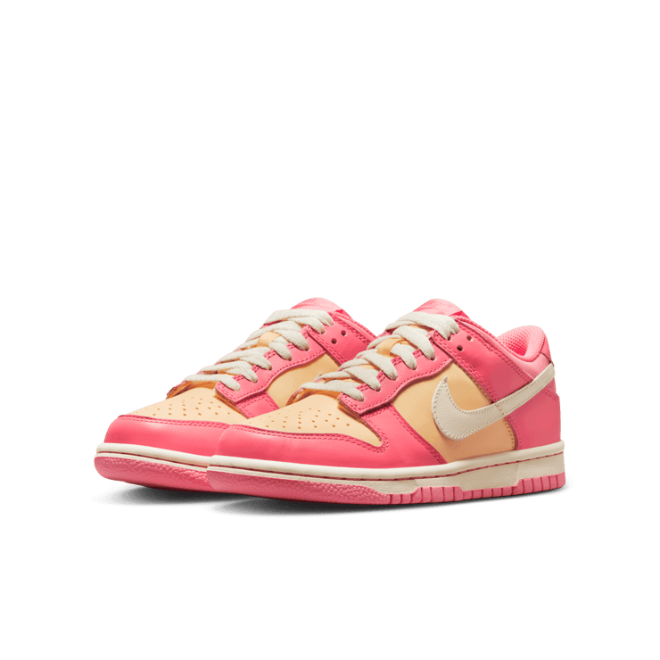 Nike Dunk Low Strawberry Peach (GS) Angle 2