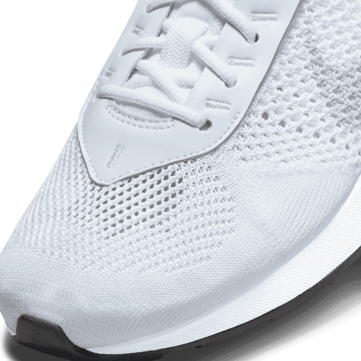 Nike Air Max Flyknit Racer NN White Pure Platinum Angle 4
