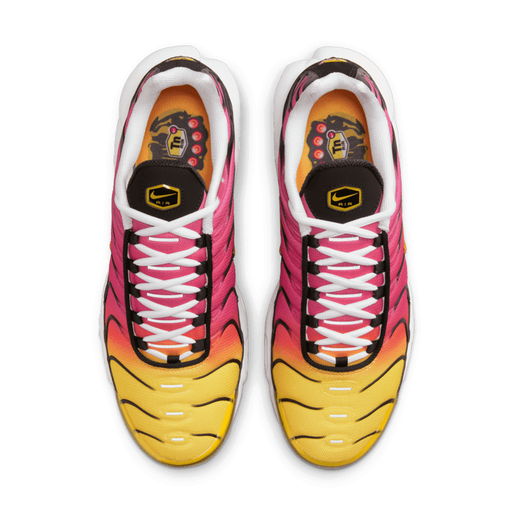 Nike Air Max Plus Yellow Pink Gradient Angle 1