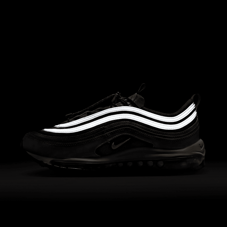 Nike Air Max 97 Silver Black Pink (W) Angle 10