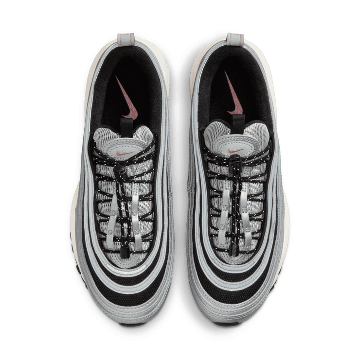 Nike Air Max 97 Silver Black Pink (W) Angle 2
