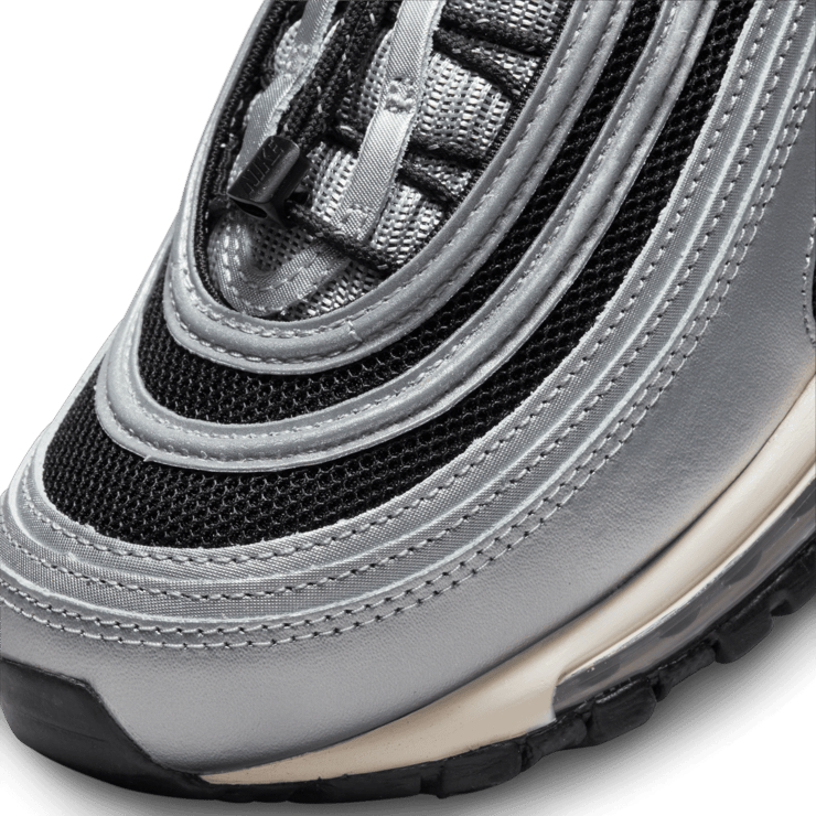 Nike Air Max 97 Silver Black Pink (W) Angle 5