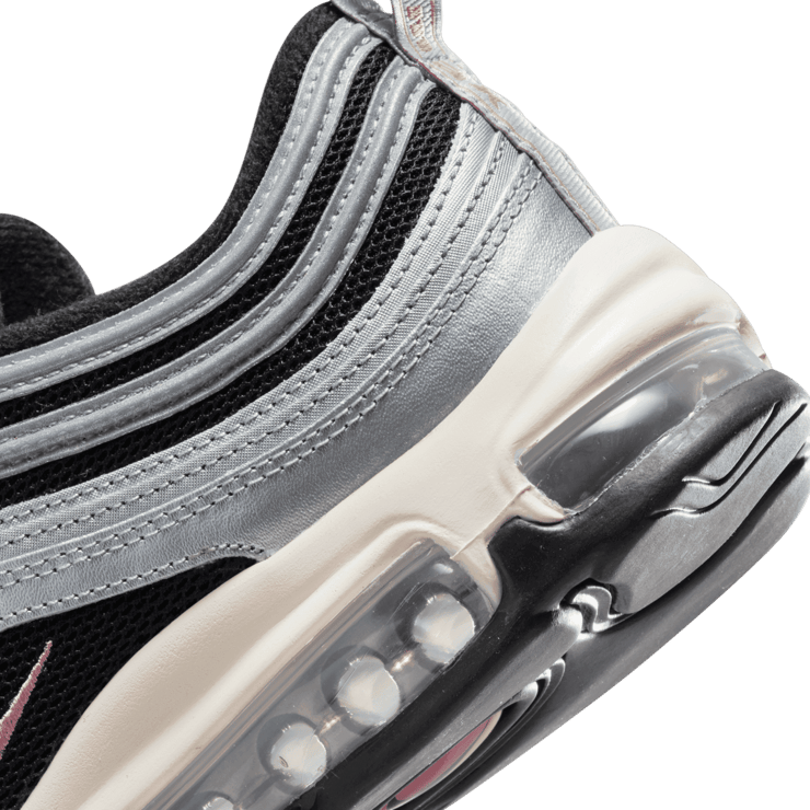 Nike Air Max 97 Silver Black Pink (W) Angle 6