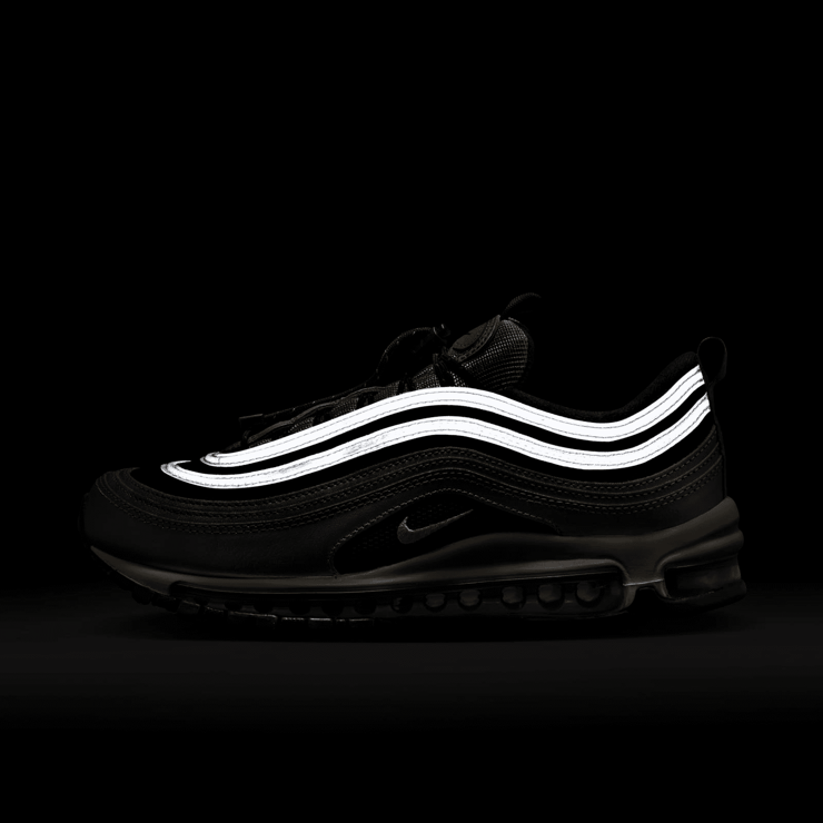 Nike Air Max 97 Silver Black Pink (W) Angle 9