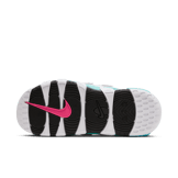 Nike Air More Uptempo Slide White Aqua Angle 0