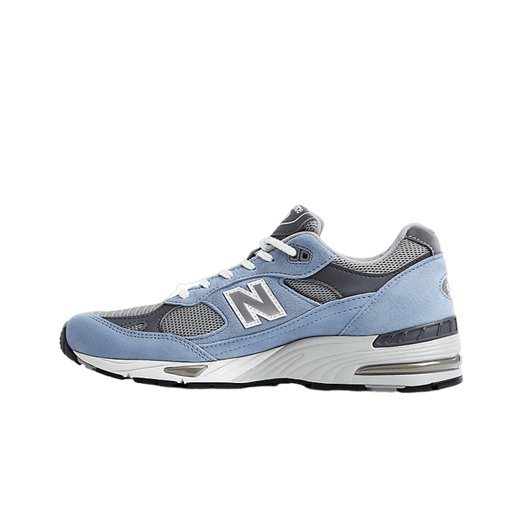 New Balance 991 Made In UK Ice Blue Angle 0