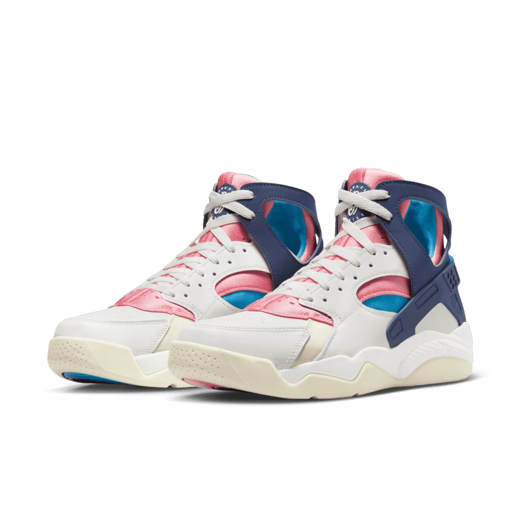 Nike Air Flight Huarache Nike Gear Coral Chalk Laser Blue Angle 2