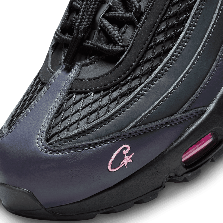 Nike Air Max 95 Corteiz Gridiron Pink Beam Angle 4