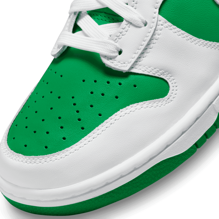 Nike Dunk High Pine Green White Angle 4