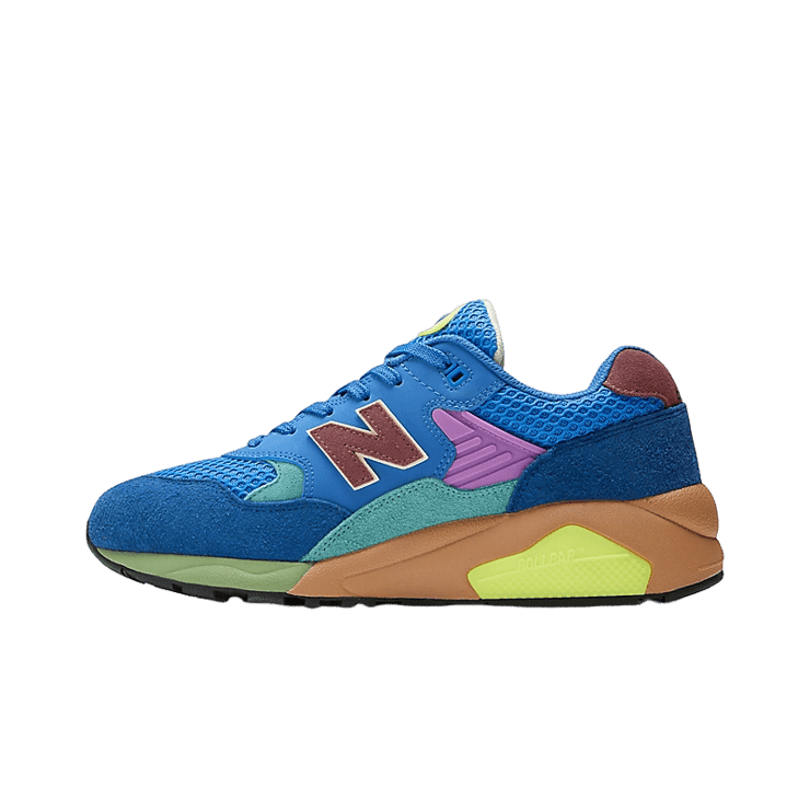 New Balance 580 Blue Multi Angle 0