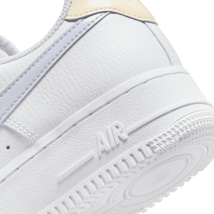 Nike Air Force 1 Low White Oxygen Purple Coconut Milk (W) Angle 5