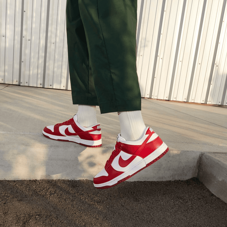 Nike Dunk Low Next Nature University Red (W) Angle 0