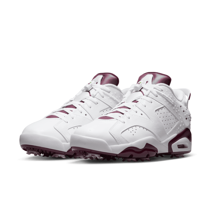 Jordan Retro 6 Golf NRG Bordeaux Angle 2