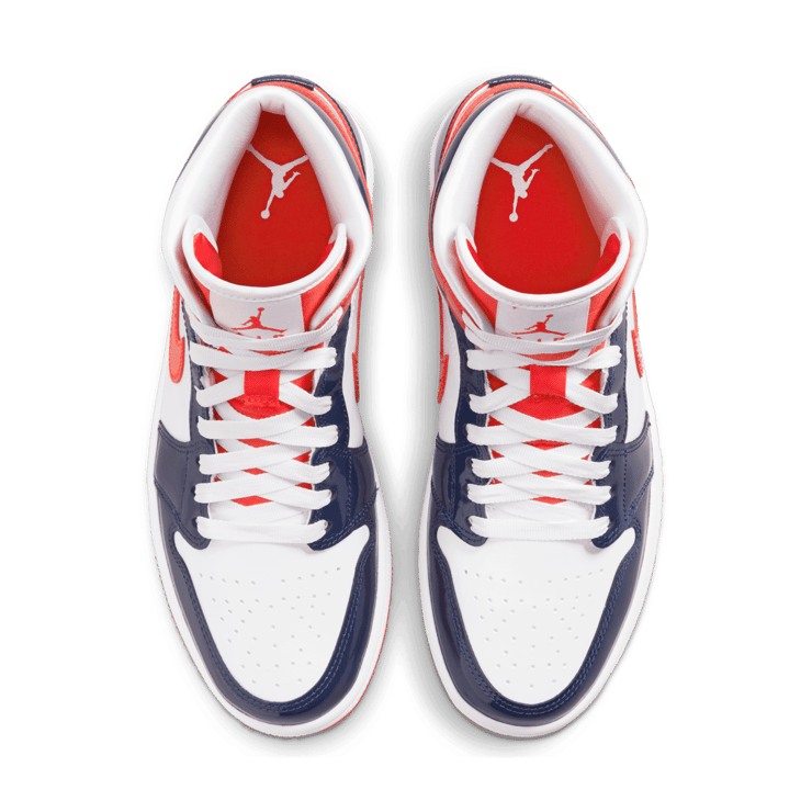 Jordan 1 Mid Champ Colors (W) Angle 1