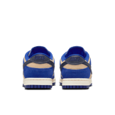 Nike Dunk Low LX Blue Suede (W) Angle 3