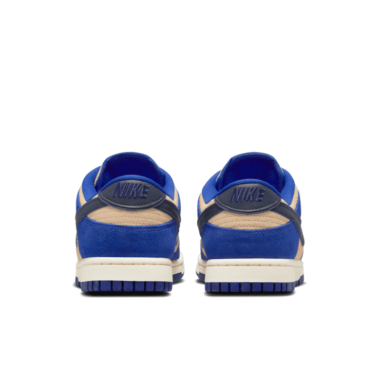 Nike Dunk Low LX Blue Suede (W) Angle 3