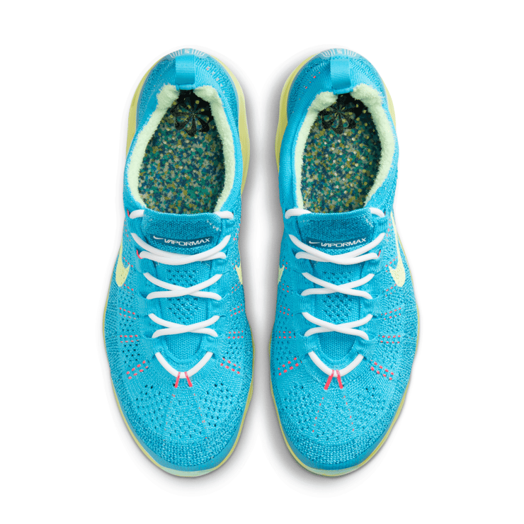 Nike Air VaporMax 2023 Flyknit Baltic Blue Citron Tint Angle 2