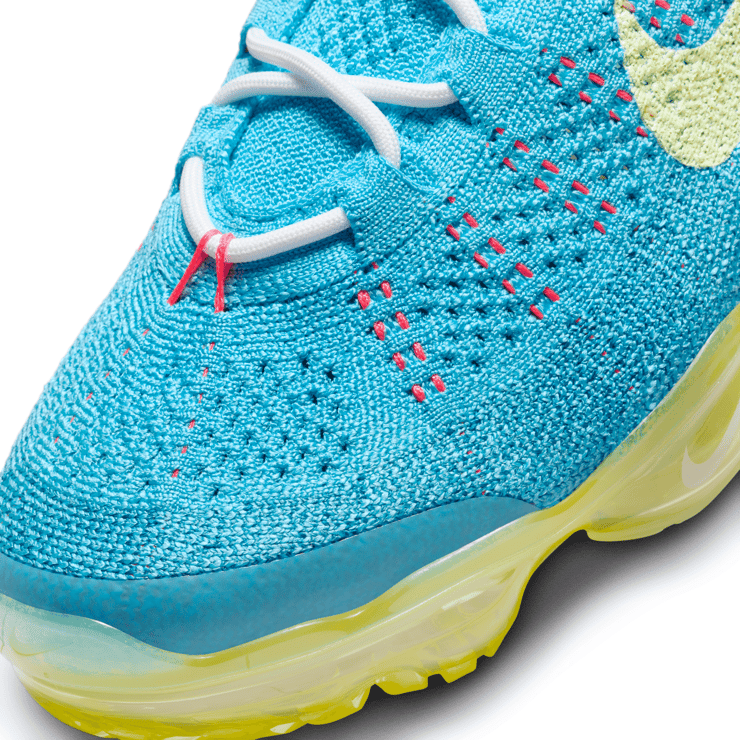 Nike Air VaporMax 2023 Flyknit Baltic Blue Citron Tint Angle 5