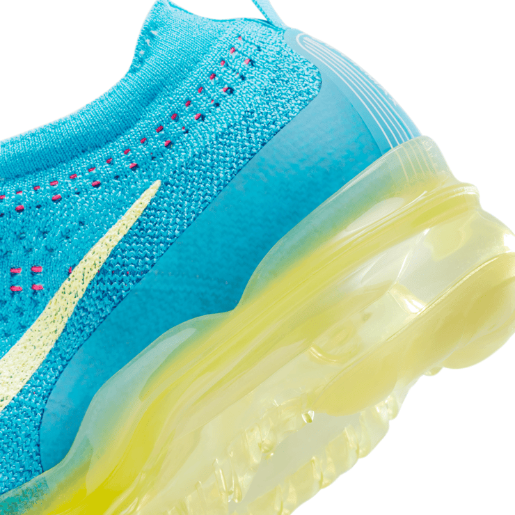 Nike Air VaporMax 2023 Flyknit Baltic Blue Citron Tint Angle 6
