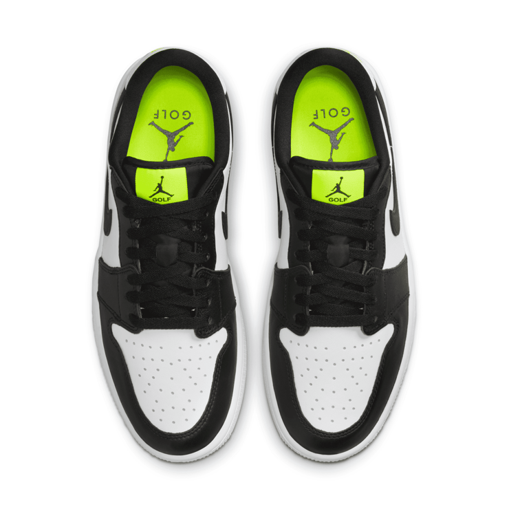 Air Jordan 1 Low Golf White Black Volt Angle 1