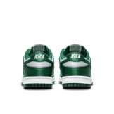 Nike Dunk Low Satin White Team Green (W) Angle 3