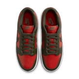 Nike Dunk Low Mystic Red Cargo Khaki Angle 1