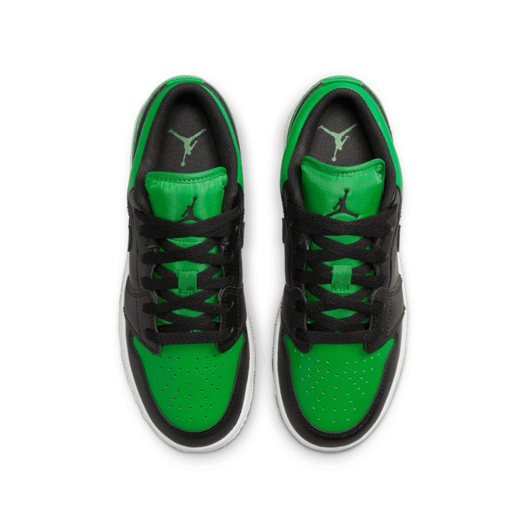 Air Jordan 1 Low Lucky Green (GS) Angle 1