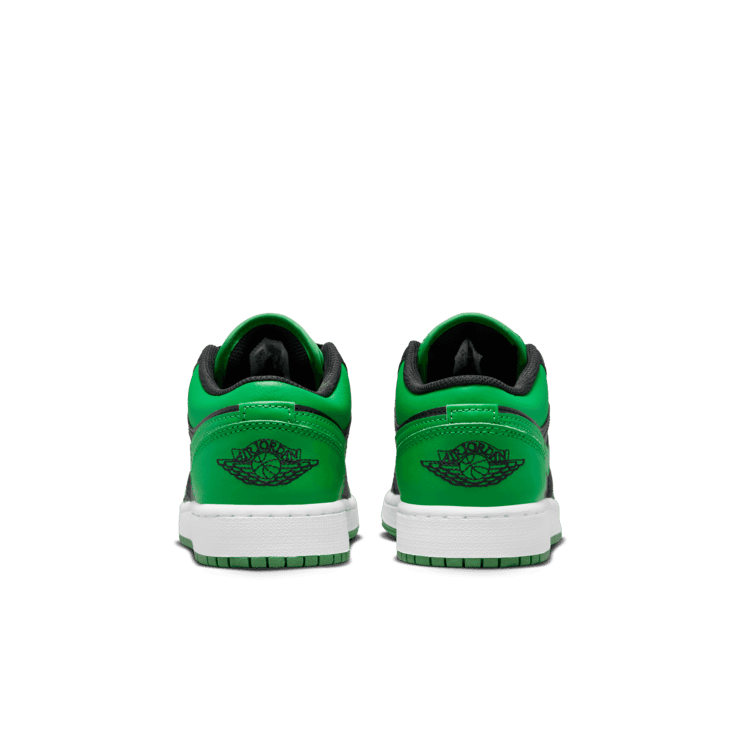 Air Jordan 1 Low Lucky Green (GS) Angle 3