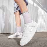 Nike Dunk Low Phantom Metallic Purple (W) Angle 7