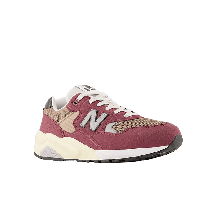 New Balance 580 Washed Burgundy Angle 2