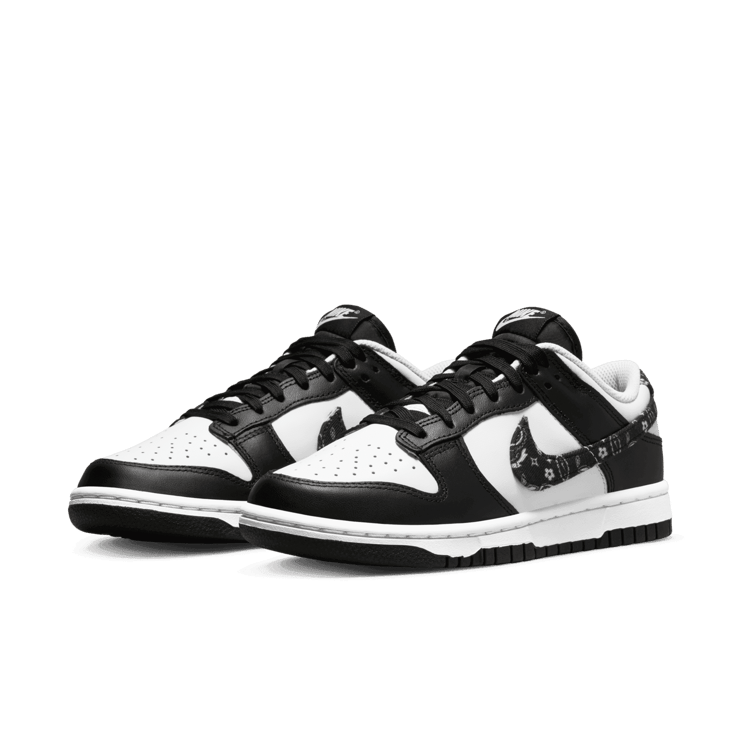 Nike Dunk Low Black Paisley (W) Angle 2