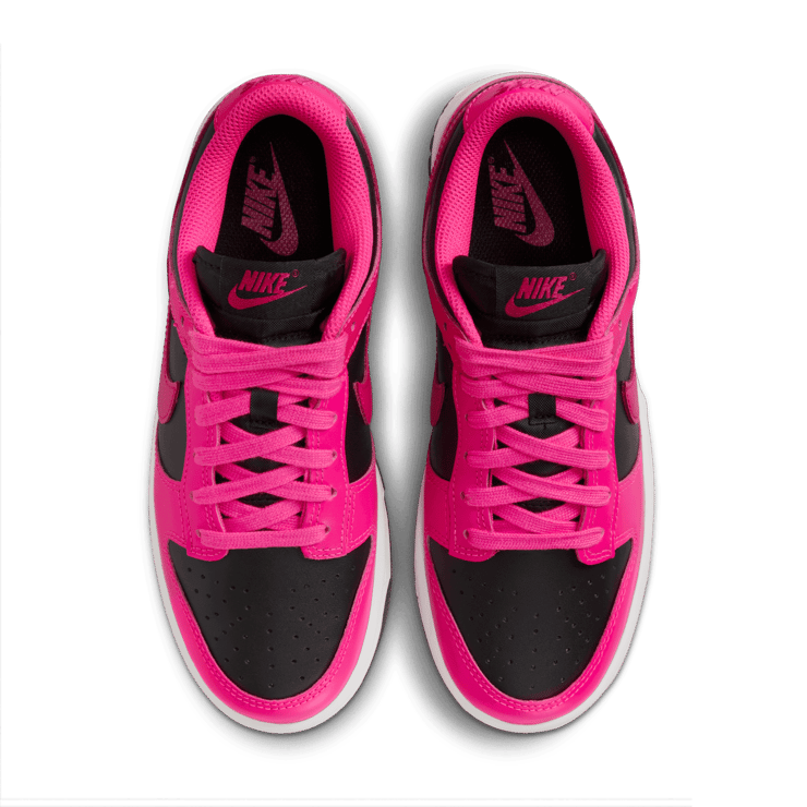 Nike Dunk Low Fierce Pink Black (W) Angle 1