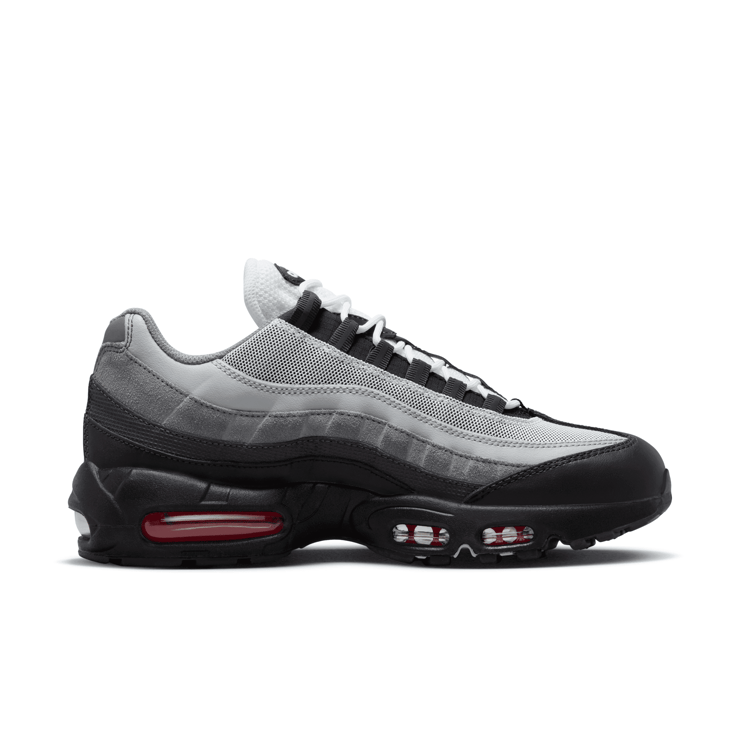 Nike Air Max 95 Black Track Red Anthracite Angle 1