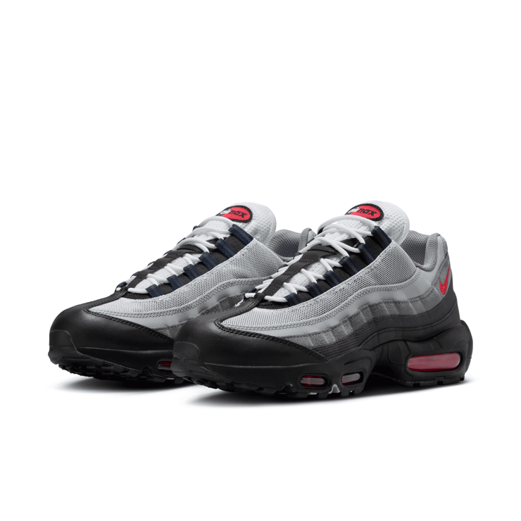 Nike Air Max 95 Black Track Red Anthracite Angle 3