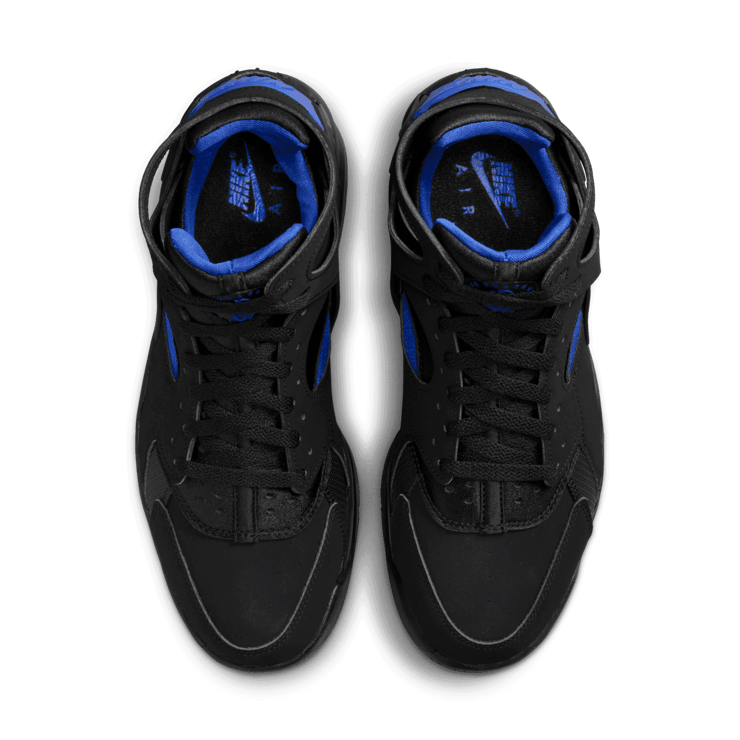 Nike Air Flight Huarache Black Lyon Blue Angle 1