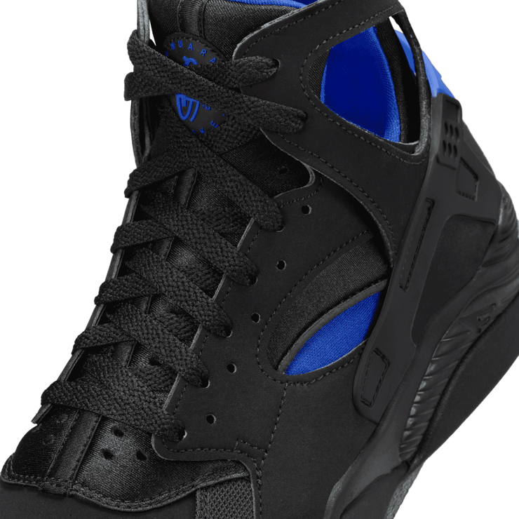 Nike Air Flight Huarache Black Lyon Blue Angle 4