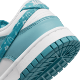Nike Dunk Low Blue Paisley (W) Angle 5