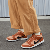 Nike Dunk Mid Amber Brown Angle 0