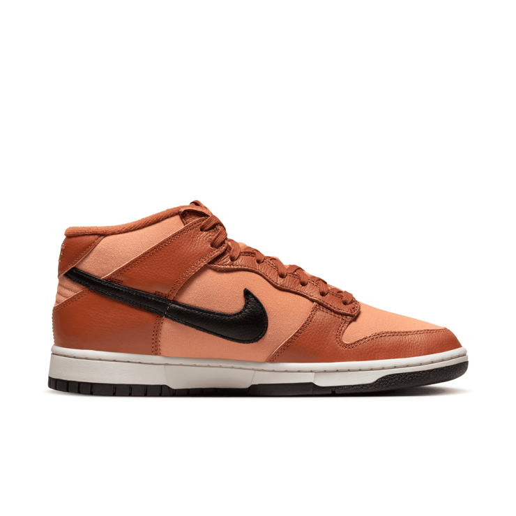 Nike Dunk Mid Amber Brown Angle 2