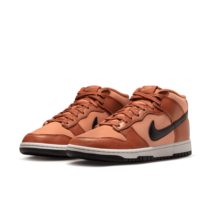 Nike Dunk Mid Amber Brown Angle 4