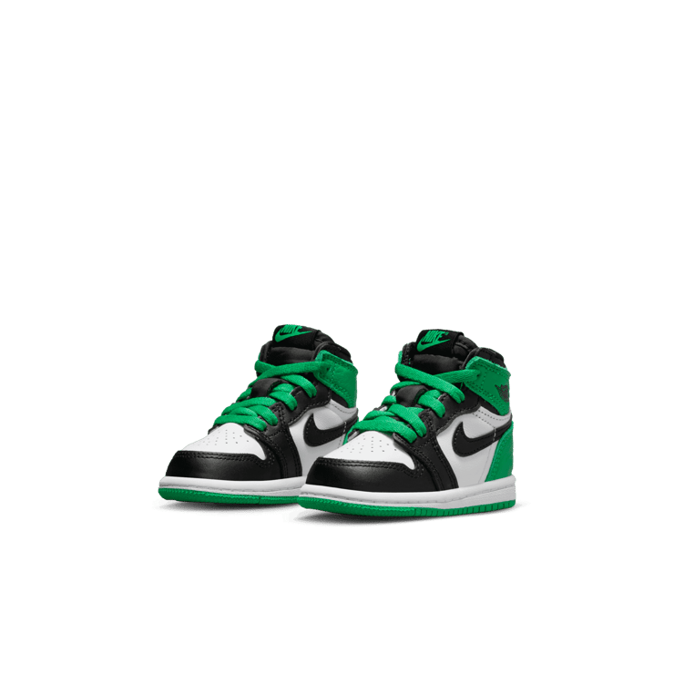 Air Jordan 1 Retro High OG Lucky Green (TD) Angle 2