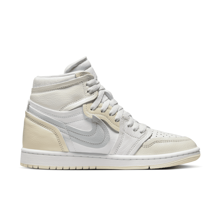 Air Jordan 1 MM High Pure Platinum Coconut Milk (W) Angle 1