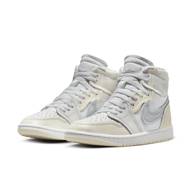 Air Jordan 1 MM High Pure Platinum Coconut Milk (W) Angle 3