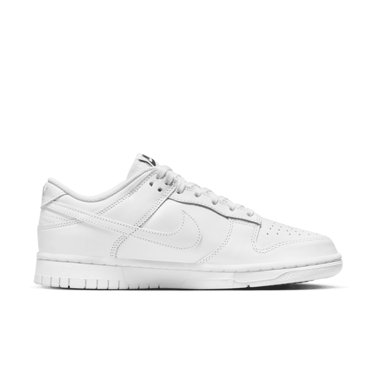 Nike Dunk Low Triple White (W) Angle 1