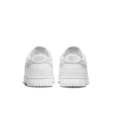 Nike Dunk Low Triple White (W) Angle 4