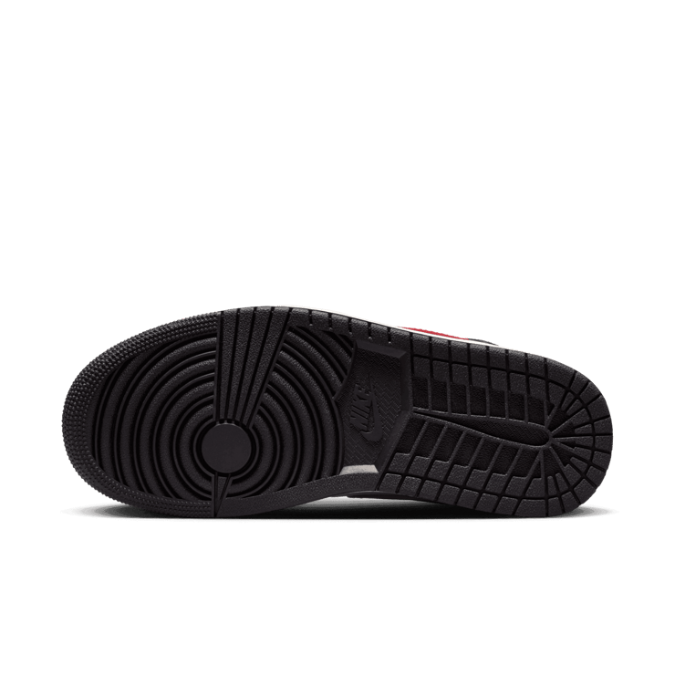 Air Jordan 1 Mid Black Gym Red College Grey (W) Angle 0