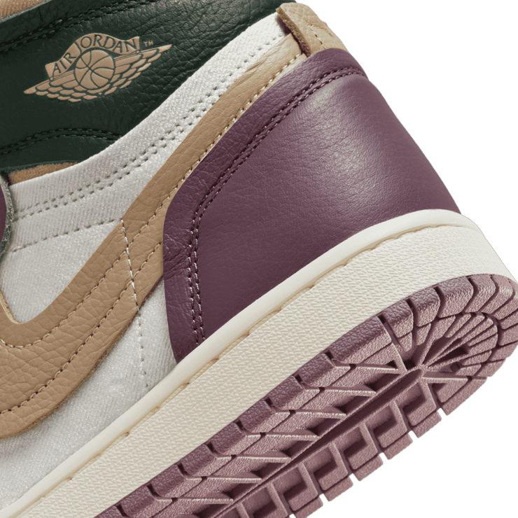 Air Jordan 1 MM High Galactic Jade Sky J Mauve (W) Angle 5