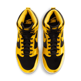 Nike Dunk High Satin Black Varsity Maize (W) Angle 2