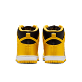 Nike Dunk High Satin Black Varsity Maize (W) Angle 4
